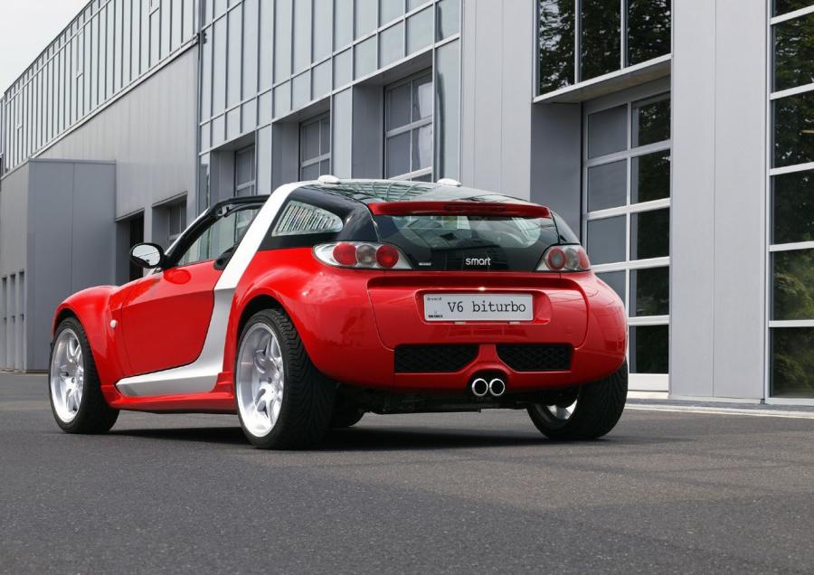  Smart Roadster Coupe V6 BiTurbo by Brabus 2003 года  (фото 11 из 18)